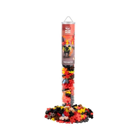 Plus-Plus - Firefighter / 100 pcs Tube (4294) / Toys - Αταξινόμητα -  - Techbox