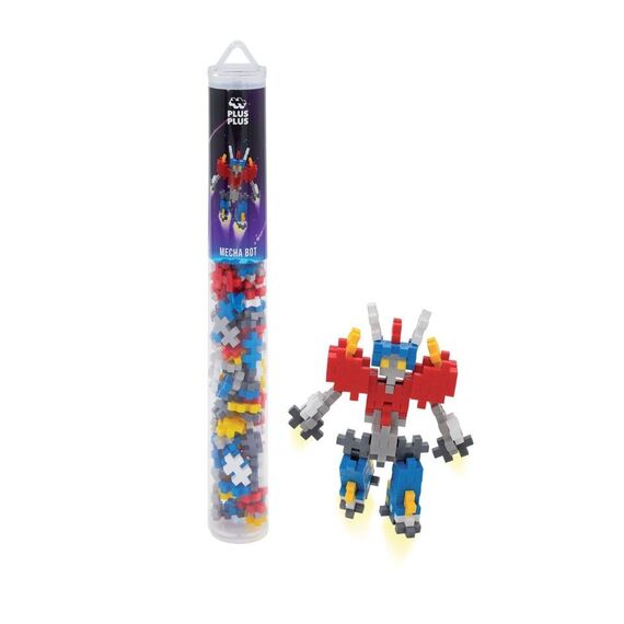 Plus-Plus - Mecha Bot / 100 pcs Tube (4270) / Toys - Αταξινόμητα -  - Techbox