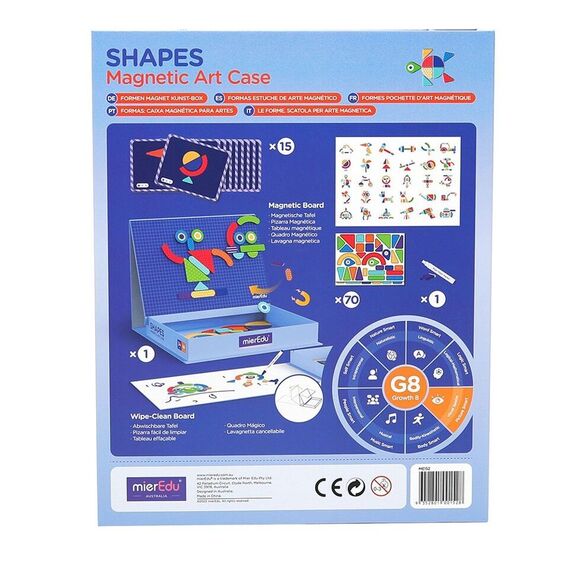 mierEdu - Magnetic Art Case - Shapes - (ME152) / Toys - Αταξινόμητα -  - Techbox