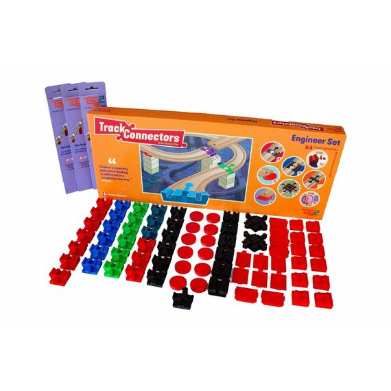 Track Connector - Engineer Set incl. Slope & Arches (21035) / Toys