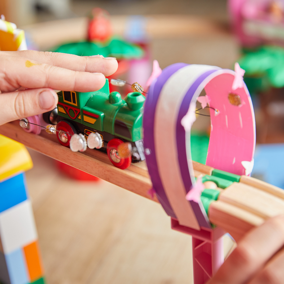 Track Connector - Engineer Set incl. Slope & Arches (21035) / Toys