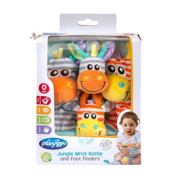Playgro - Wrist Rattle and Foot Fingers  (10188406) / Toys - Αταξινόμητα -  - Techbox