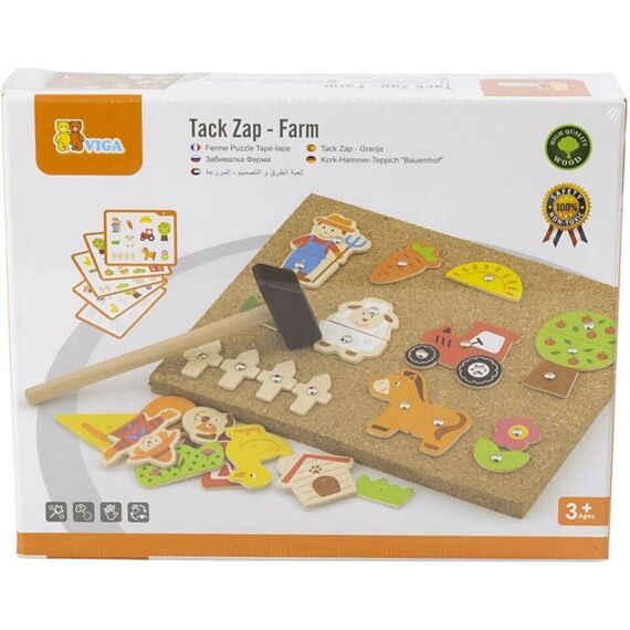 VIGA - Hammer Mosaic Set - Farm (908545) / Toys - Αταξινόμητα -  - Techbox