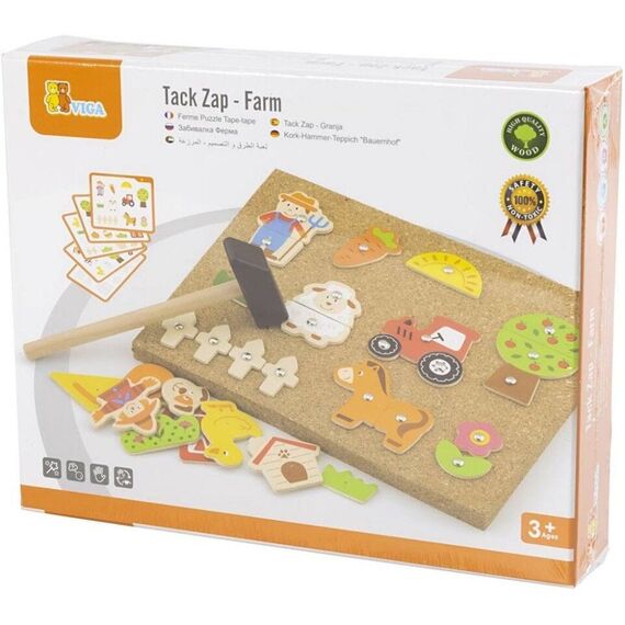 VIGA - Hammer Mosaic Set - Farm (908545) / Toys - Αταξινόμητα -  - Techbox