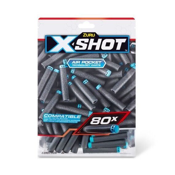 X SHOT-Excel 80PK Refill Darts - (36589) / Toys