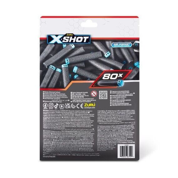 X SHOT-Excel 80PK Refill Darts - (36589) / Toys
