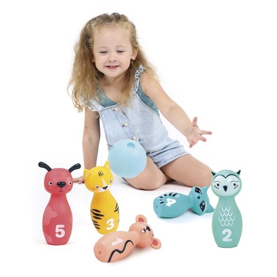 Ludi - Bowling Game - Animal - (LU30136) / Toys - Αταξινόμητα -  - Techbox