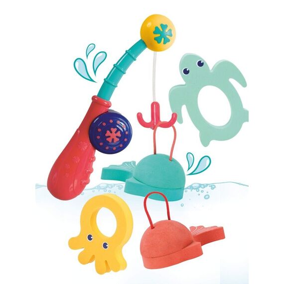 Ludi - Fishing rod with animals - (LU40076) / Toys