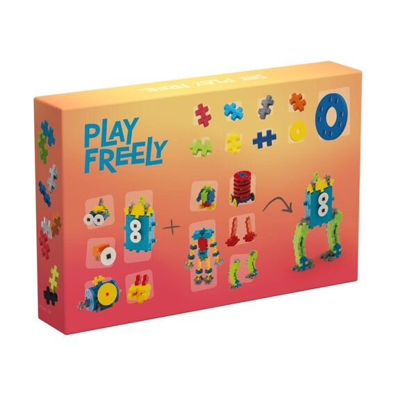 Plus-Plus - Learn to Build Robots (3963) / Toys