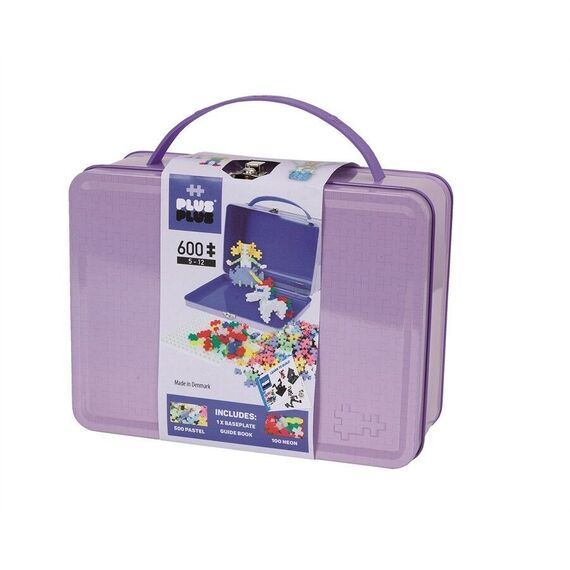 Plus-Plus - Mini Pastel - Suitcase Metal Purple, 600 pc (7003) / Toys - Αταξινόμητα -  - Techbox