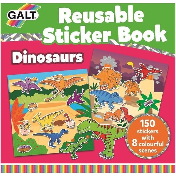 Galt - Reusable Sticker Book - Dinosaurs (55-1005101) / Toys - Αταξινόμητα -  - Techbox