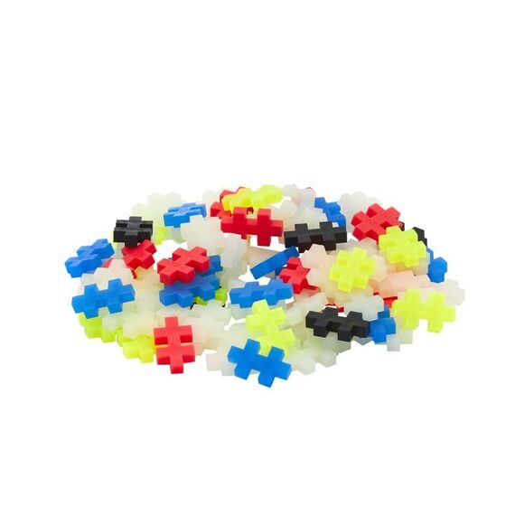 Plus-Plus - Glow mix / 100 pcs Tube (4282) / Toys - Αταξινόμητα -  - Techbox