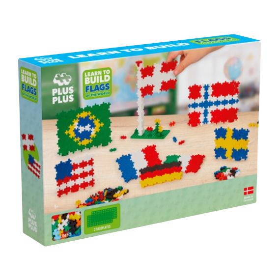 Plus-Plus - Learn To Build Flags of the World - (3932) / Toys - Αταξινόμητα -  - Techbox