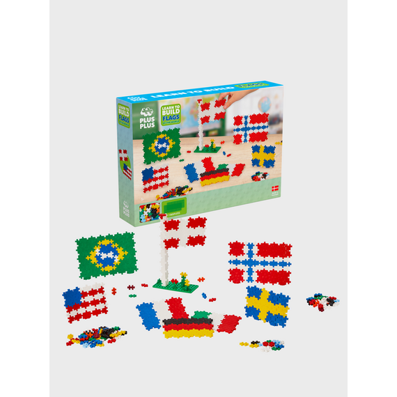 Plus-Plus - Learn To Build Flags of the World - (3932) / Toys - Αταξινόμητα -  - Techbox