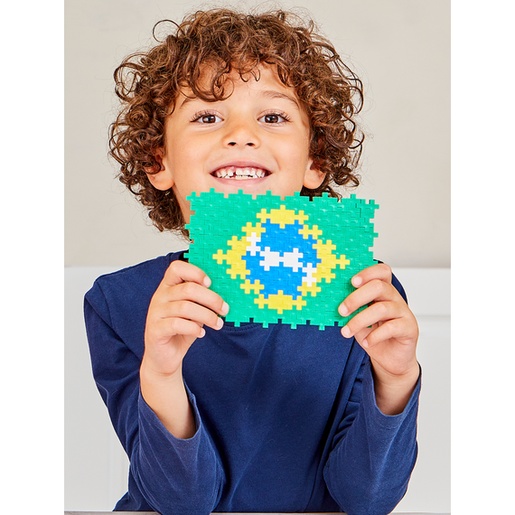 Plus-Plus - Learn To Build Flags of the World - (3932) / Toys - Αταξινόμητα -  - Techbox