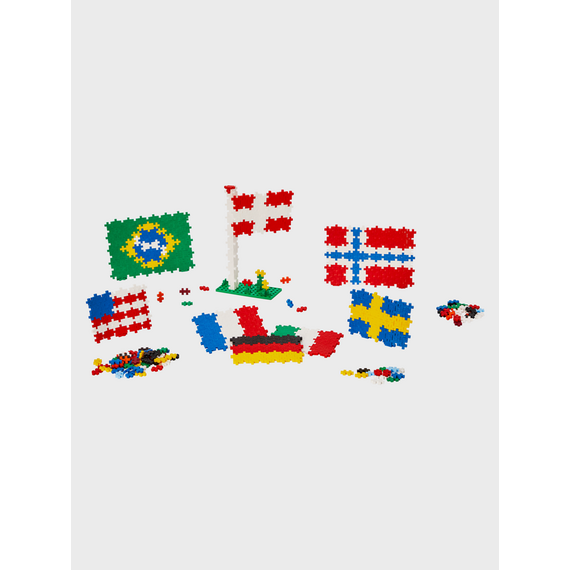Plus-Plus - Learn To Build Flags of the World - (3932) / Toys - Αταξινόμητα -  - Techbox