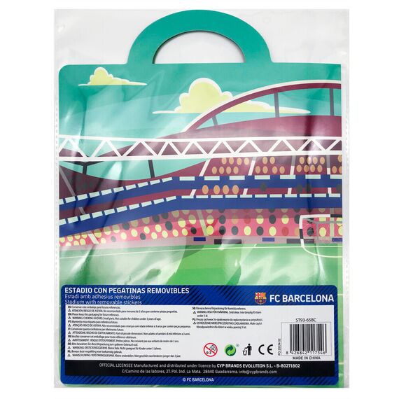 FC Barcelona reusable stadium 3D stickers book - Αταξινόμητα -  - Techbox