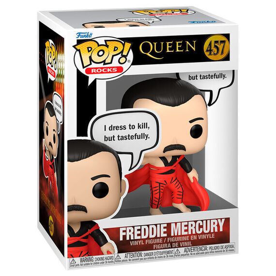 POP figure Queen Freddie Mercury |  Techbox