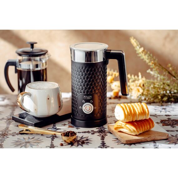 Milk frother Adler AD 4494B black | Techbox