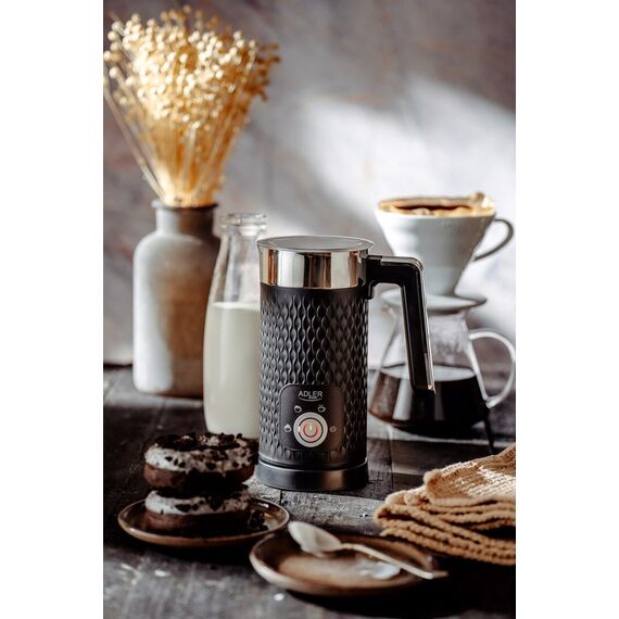 Milk frother Adler AD 4494B black | Techbox