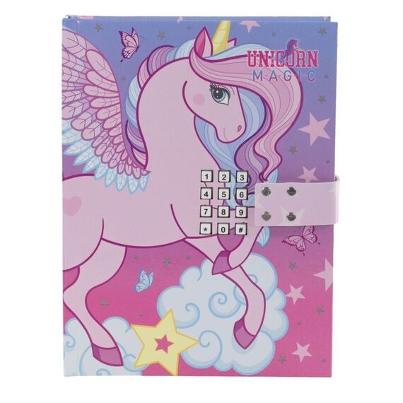 Tinka - Diary with code lock - Pegasus (8-802173) / Toys - Merchandise Office Supplies - Various - Techbox
