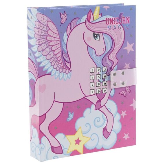 Tinka - Diary with code lock - Pegasus (8-802173) / Toys - Merchandise Office Supplies - Various - Techbox