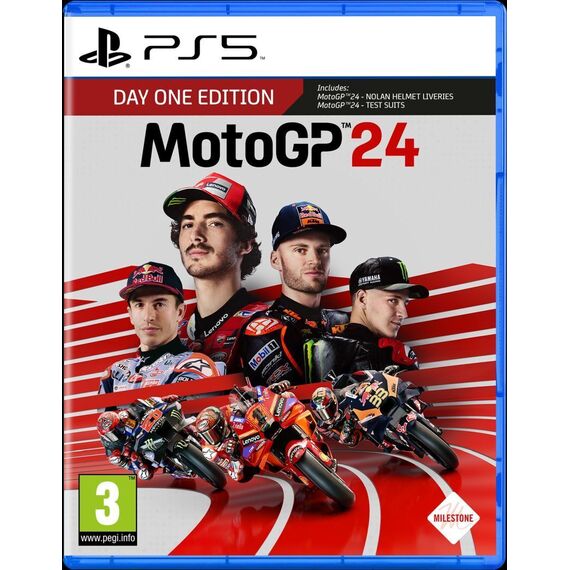 MotoGP 24 (Day 1 Edition) / PlayStation 5 - PS5 Games - Games - Techbox