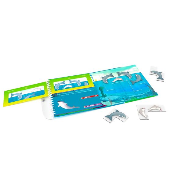 SmartGames - Magnetic Travel - Flippin Dolphins (Nordic) (SG2330) / Toys - Puzzles - Gifts - Techbox