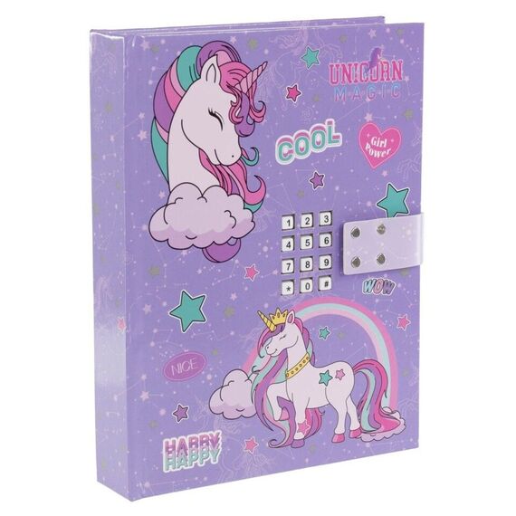 Tinka - Diary with code lock - Unicorn  (8-802172) / Toys - Merchandise Office Supplies - Various - Techbox