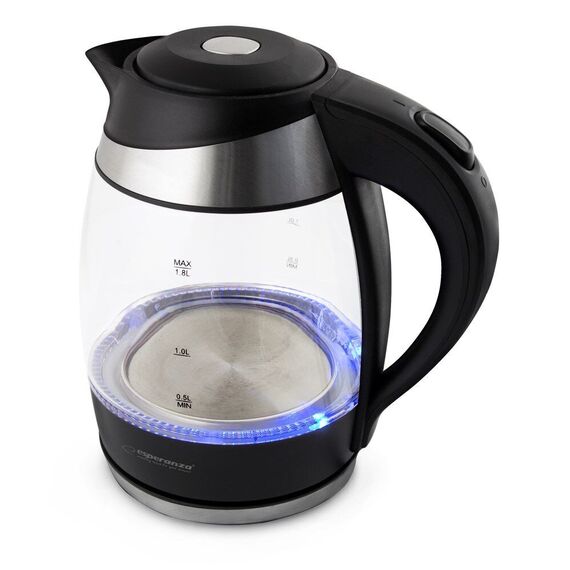 Esperanza EKK009 electric kettle 1.8 L Black, Multicolor 2200 W | Techbox