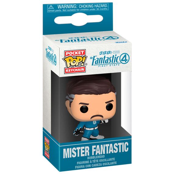 Pocket POP Keychain Marvel The Fantastic 4 Mister Fantastic - Keychains - Gifts - Techbox