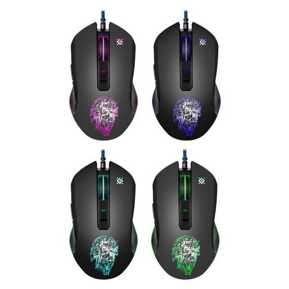 MOUSE DEFENDER GM-927 SLEIPNIR OPTIC 12800dpi 6P - Mice - Keyboards & Mice - Techbox
