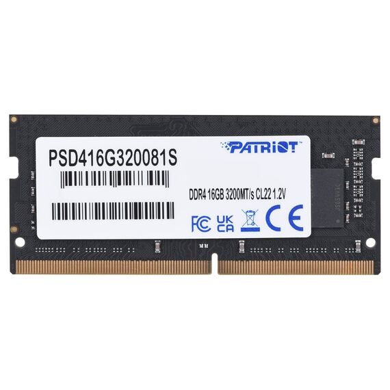 Patriot Memory Signature PSD416G320081S memory module 16 GB 1 x 16 GB DDR4 3200 MHz | Techbox