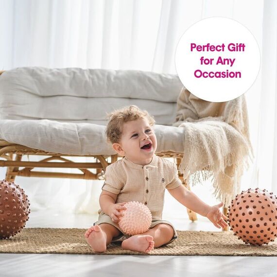Edushape - Sensory Ball - 18 Cm - Brown (E705176br) / Toys - Αταξινόμητα -  - Techbox