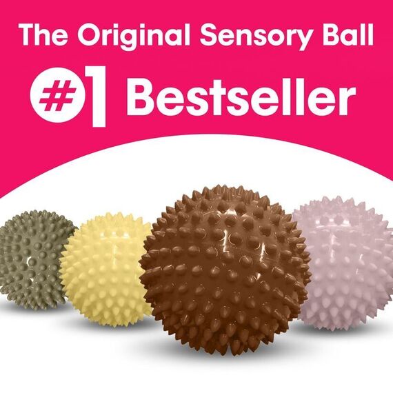 Edushape - Sensory Ball - 18 Cm - Brown (E705176br) / Toys - Αταξινόμητα -  - Techbox