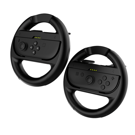 iMP Tech Twin Wheel Pack with Sticker Kit for Switch and Switch 2 JoyCons / Nintendo Switch 2 - Nintendo Switch 2 Accessories - Accessories for Consoles - Techbox