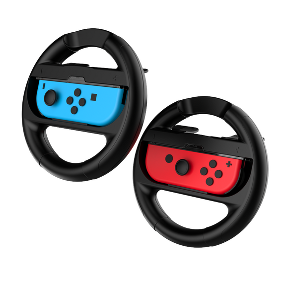 iMP Tech Twin Wheel Pack with Sticker Kit for Switch and Switch 2 JoyCons / Nintendo Switch 2 - Nintendo Switch 2 Accessories - Accessories for Consoles - Techbox