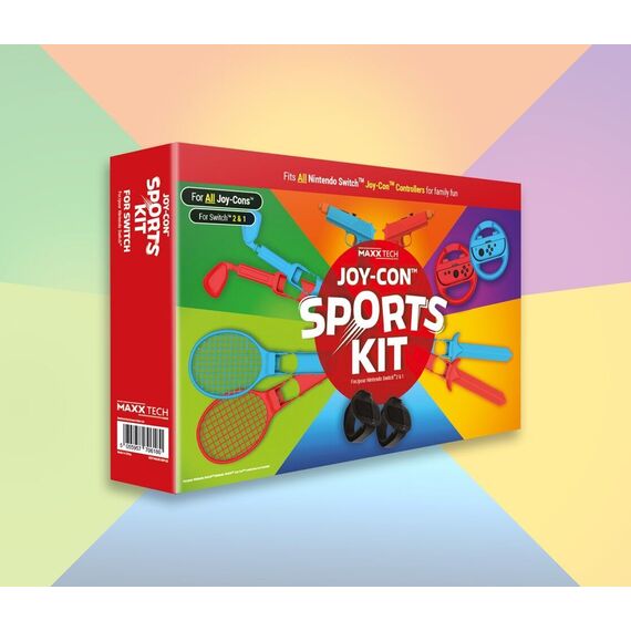 Maxx Tech - Joy-Con Sports Kit for Nintendo Switch 2/1 / Nintendo Switch 2 | Techbox