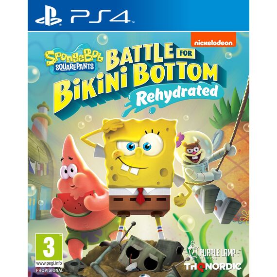 Spongebob SquarePants: Battle for Bikini Bottom - Rehydrated / PlayStation 4 | Techbox