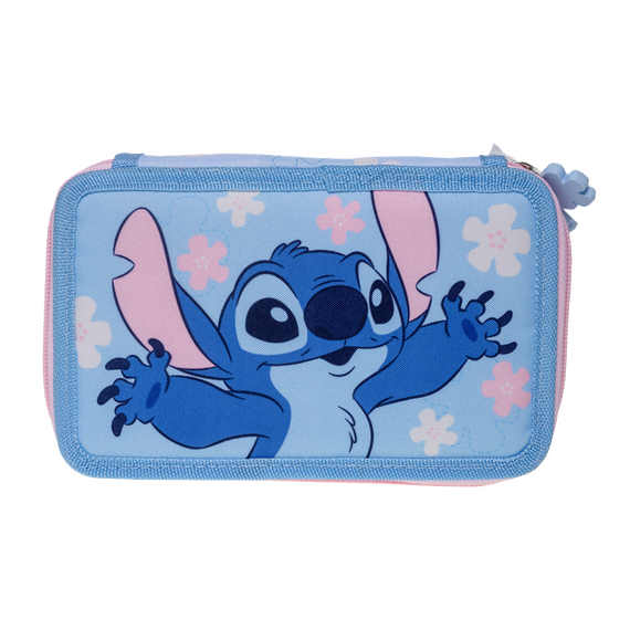 Stor - Stitch Filled Double Pencil Case - 19.5 x 12.5 x 5 cm / Toys - Merchandise Office Supplies - Various - Techbox