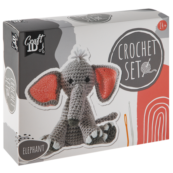 Craft ID - Crochet kit Elephant (CR1733) / Toys - Αταξινόμητα -  - Techbox