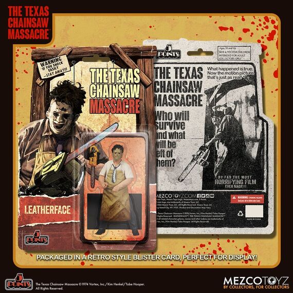 The Texas Chainsaw Massacre Leatherface figure 9,5cm - Figurines - Collectibles - Techbox