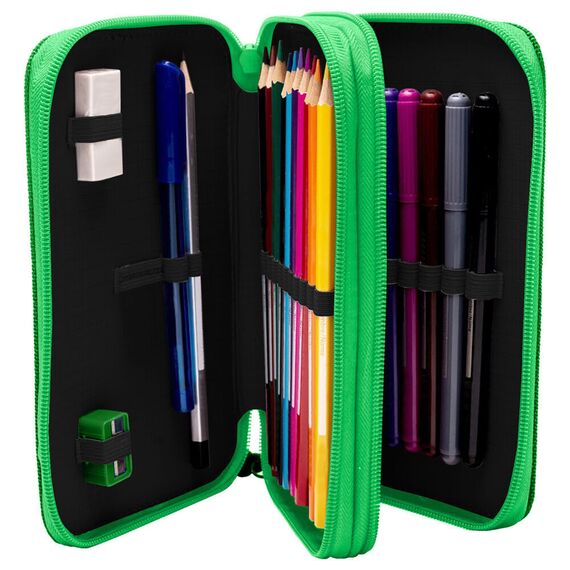 Minecraft double pencil case |  Techbox