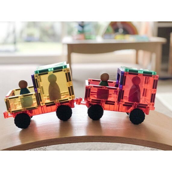 Connetix - Rainbow Motion Pack - 24 Pieces - (CT-R-00024-MO) / Toys