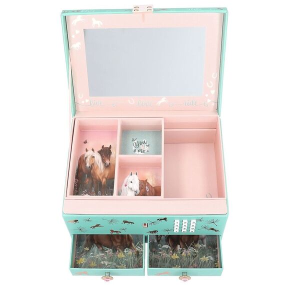 Miss Melody - Big Jewellery Box with Code and Sound - Soft Green / Toys - Αταξινόμητα -  - Techbox