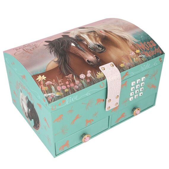 Miss Melody - Big Jewellery Box with Code and Sound - Soft Green / Toys - Αταξινόμητα -  - Techbox