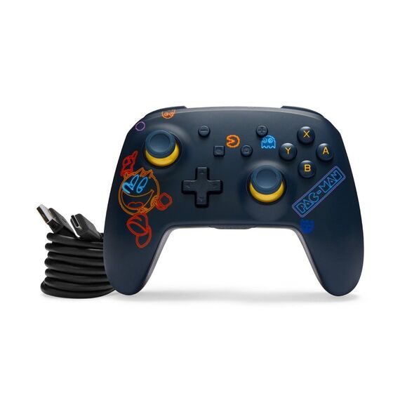 PowerA Enhanced Wireless Controller for Nintendo Switch with Lumectra – PAC-MAN Neon Arcade / Nintendo Switch - Nintendo Switch Accessories - Accessories for Consoles - Techbox