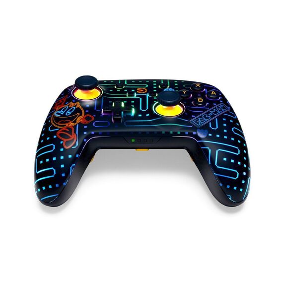 PowerA Enhanced Wireless Controller for Nintendo Switch with Lumectra – PAC-MAN Neon Arcade / Nintendo Switch - Nintendo Switch Accessories - Accessories for Consoles - Techbox