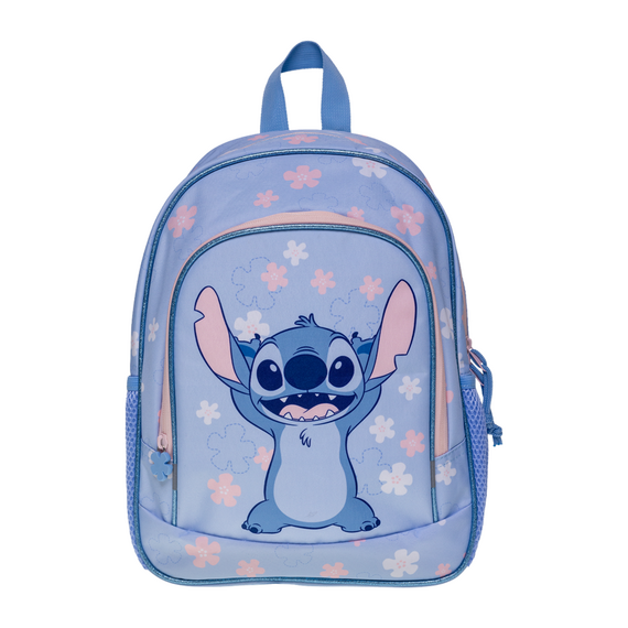 Stitch – Backpack 38x28x13 cm + Round Pencil Case (bundle) / Toys - Merchandise Office Supplies - Various - Techbox