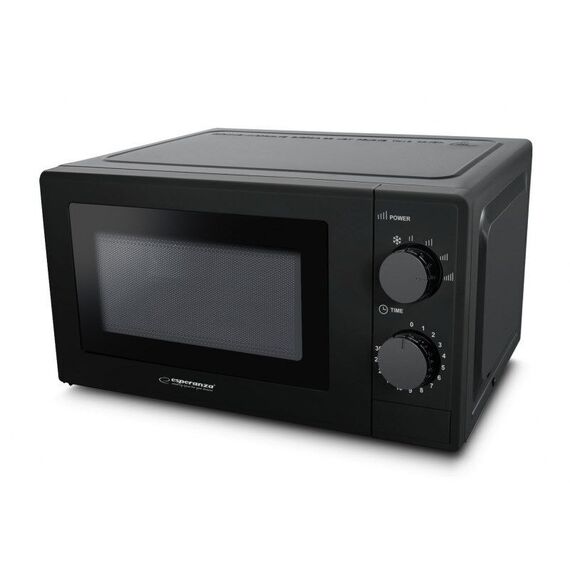 Esperanza ESTOFADO Black Solo microwave Countertop 20 L 700 W | Techbox